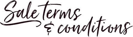Sale Terms