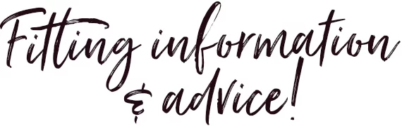 Fitting information advice